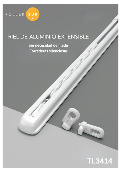 Imagen de Riel Aluminio Extensible TL3414 -  PRE-VENTA